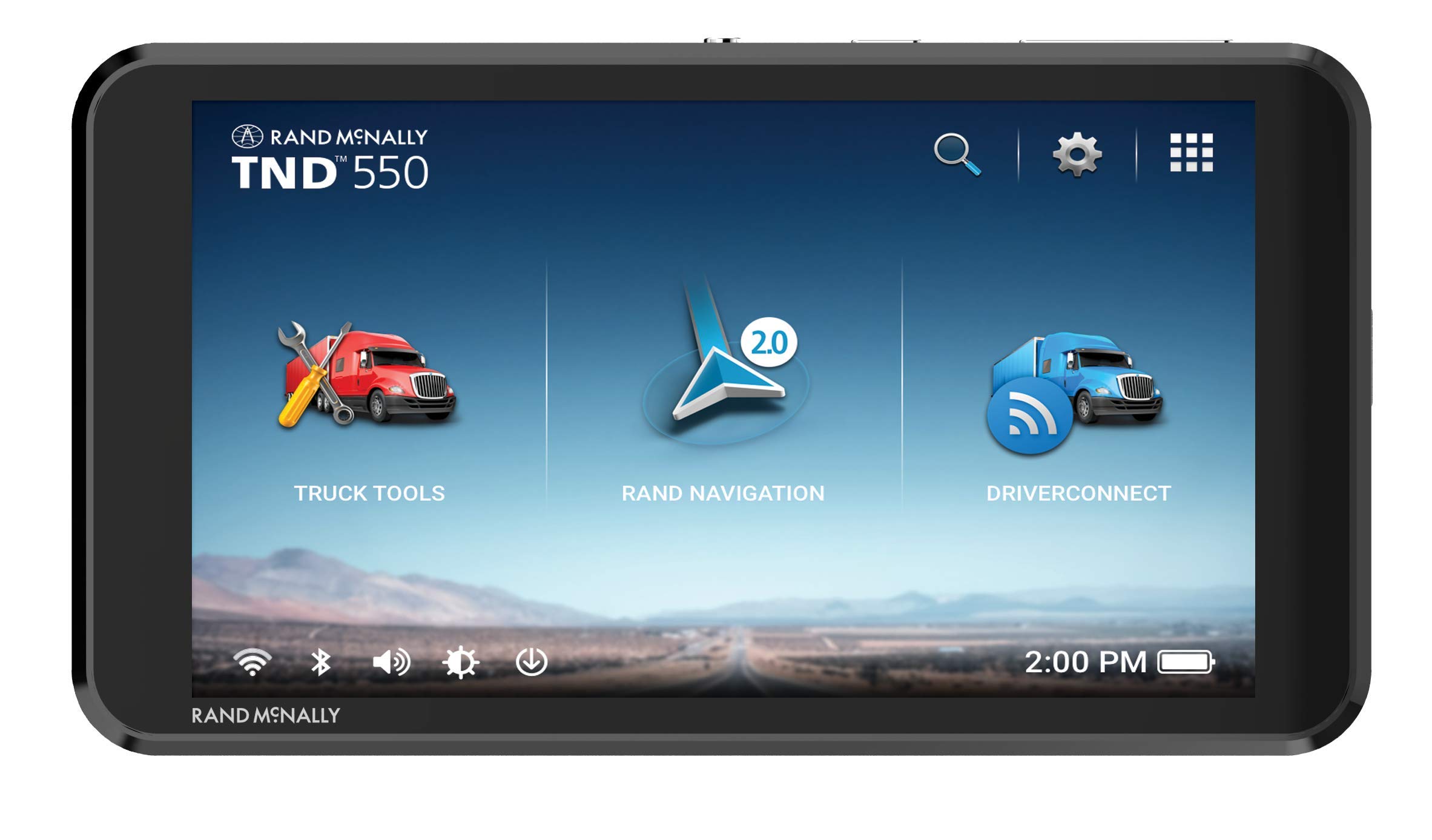 Rand McNally TND 550 5-inch GPS Truck Navigator Easy-to...