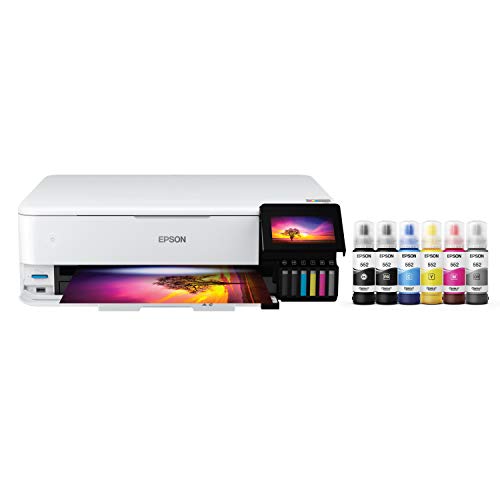 Epson EcoTank Photo ET-8550 Wireless Wide-Format Color ...