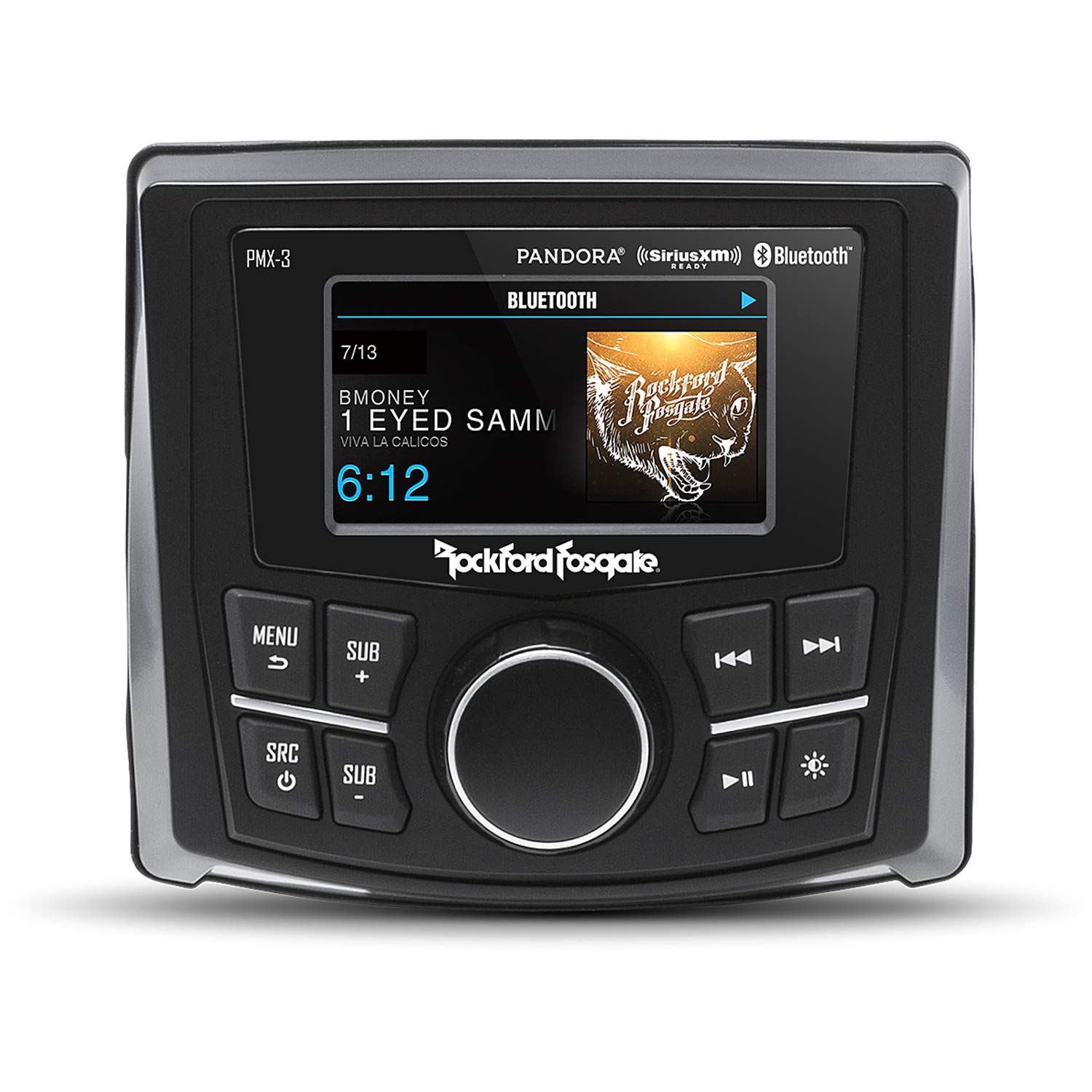 Rockford Fosgate מקלט מדיה דיגיטלית קומפקטית PMX...