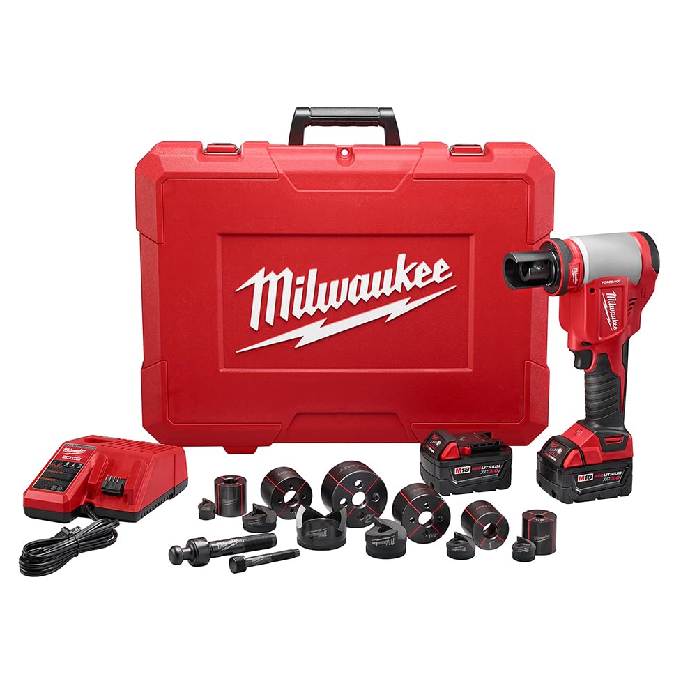 Milwaukee 2677-21 M18 FORCE LOGIC 6T Knockout Tool 1/2'...