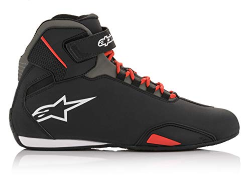 Alpinestars Men's Sektor Street Motorcycle Shoe, Black/...