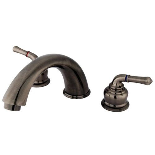 KINGSTON BRASS KB361 Magellan Roman 12-Inch Tub Filler ...