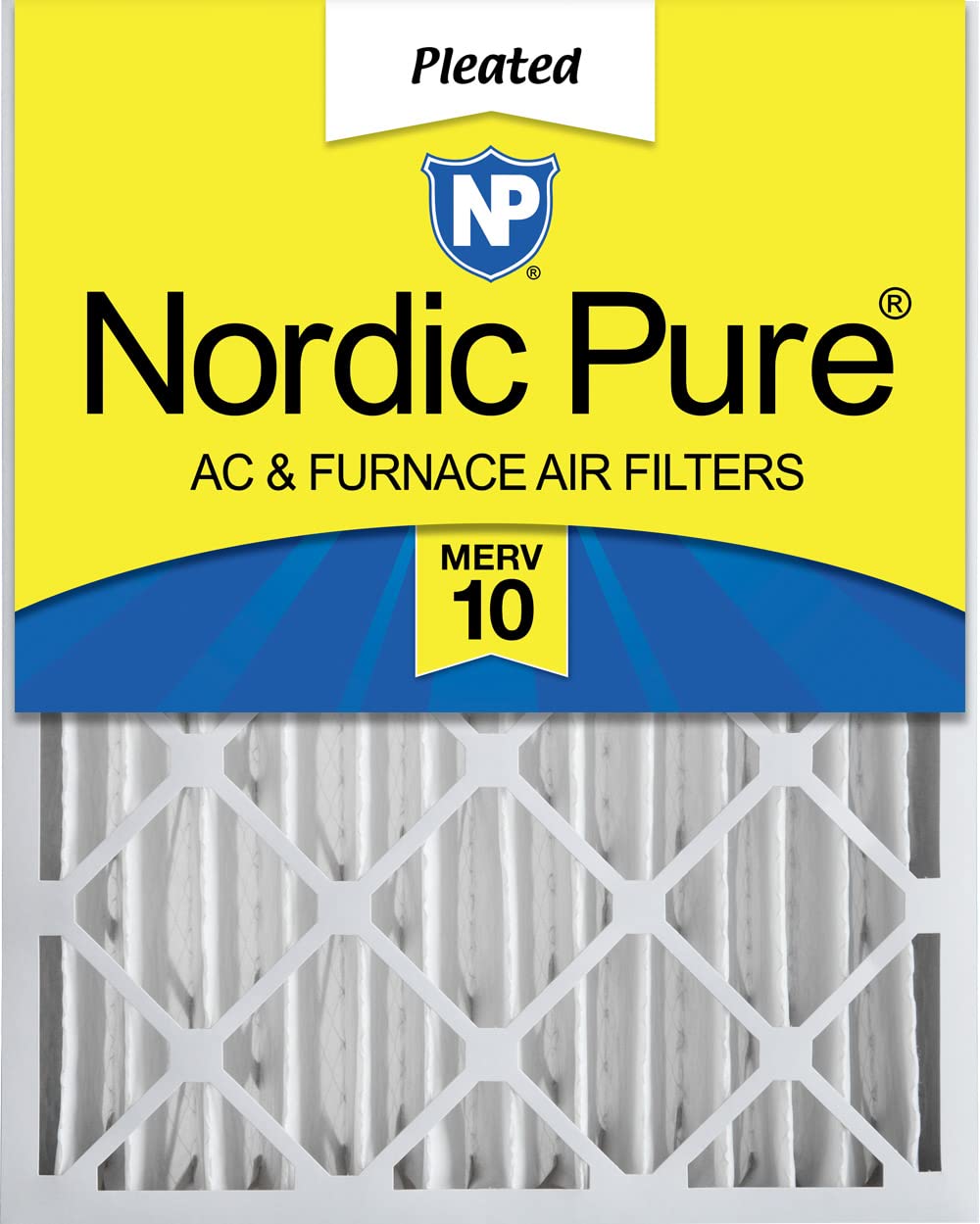 Nordic Pure 20x25x4 (3-5/8 ???? ?????) MERV 10 ????? AC...