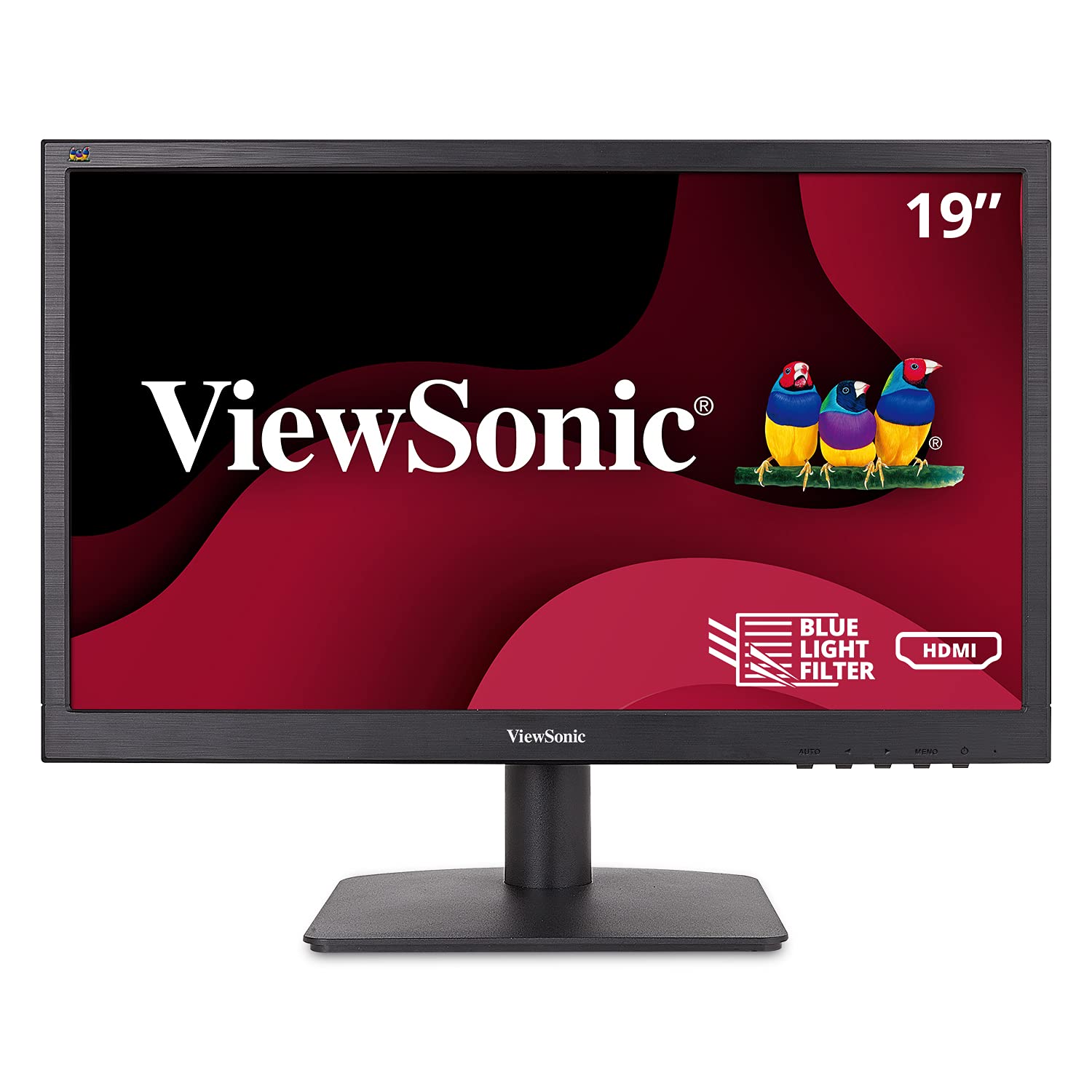 Viewsonic VA1903H 19-Inch WXGA 1366x768p 16:9 Widescree...