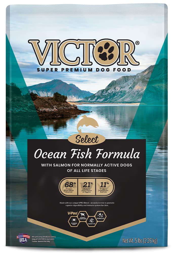 Victor Super Premium Dog Food – Select - Ocean Fish For...