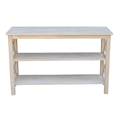 International Concepts Hampton Console or Sofa Table Un...