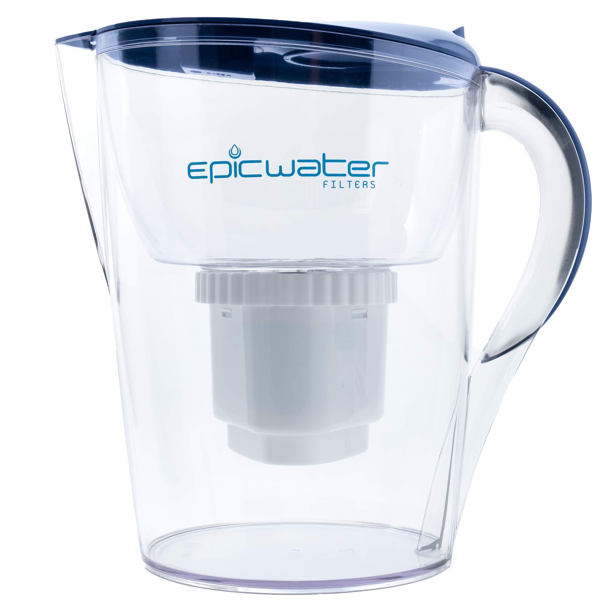  Epic Water Filters Epic Pure Water Filter Pitchers for Drinking Water | 10 Cup | 150 Gallon Filter | BPA Free | Removes Fluoride, Chlorine, Lead | Water Purifier | Water Purification | Filter Pitcher...